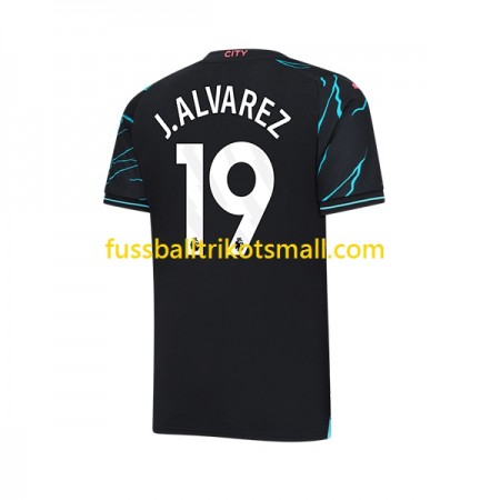 Fußballtrikots Manchester City Julian Alvarez 19 2023-2024 Kurzarm 3rd trikot kaufen